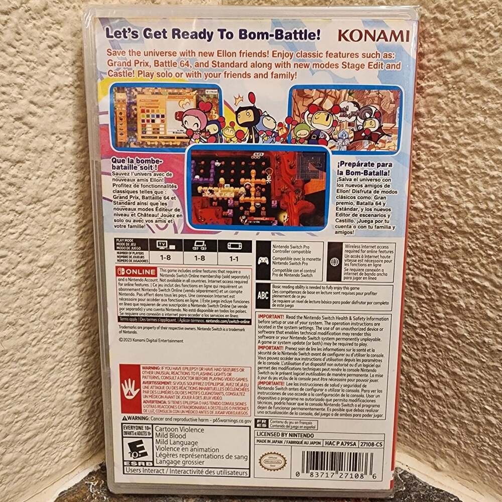 Game - Super Bomberman R 2 (NEW) - Switch - Picture 2 of 4